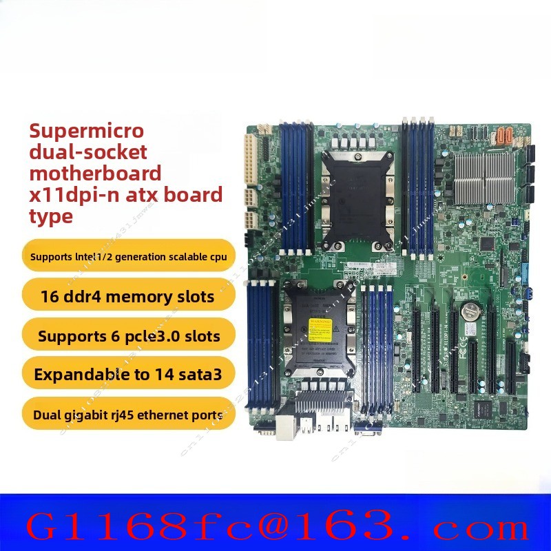 C621 Dual Cpu Motherboard - High Quality Professional X11DPI-N Dual Server
