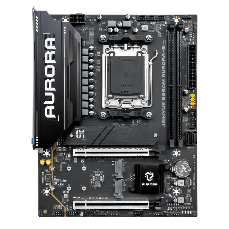 JGINYUE B850M AURORA-B New Mot - Am5 Micro Atx Pcie 5.0 Motherboard recension och pris