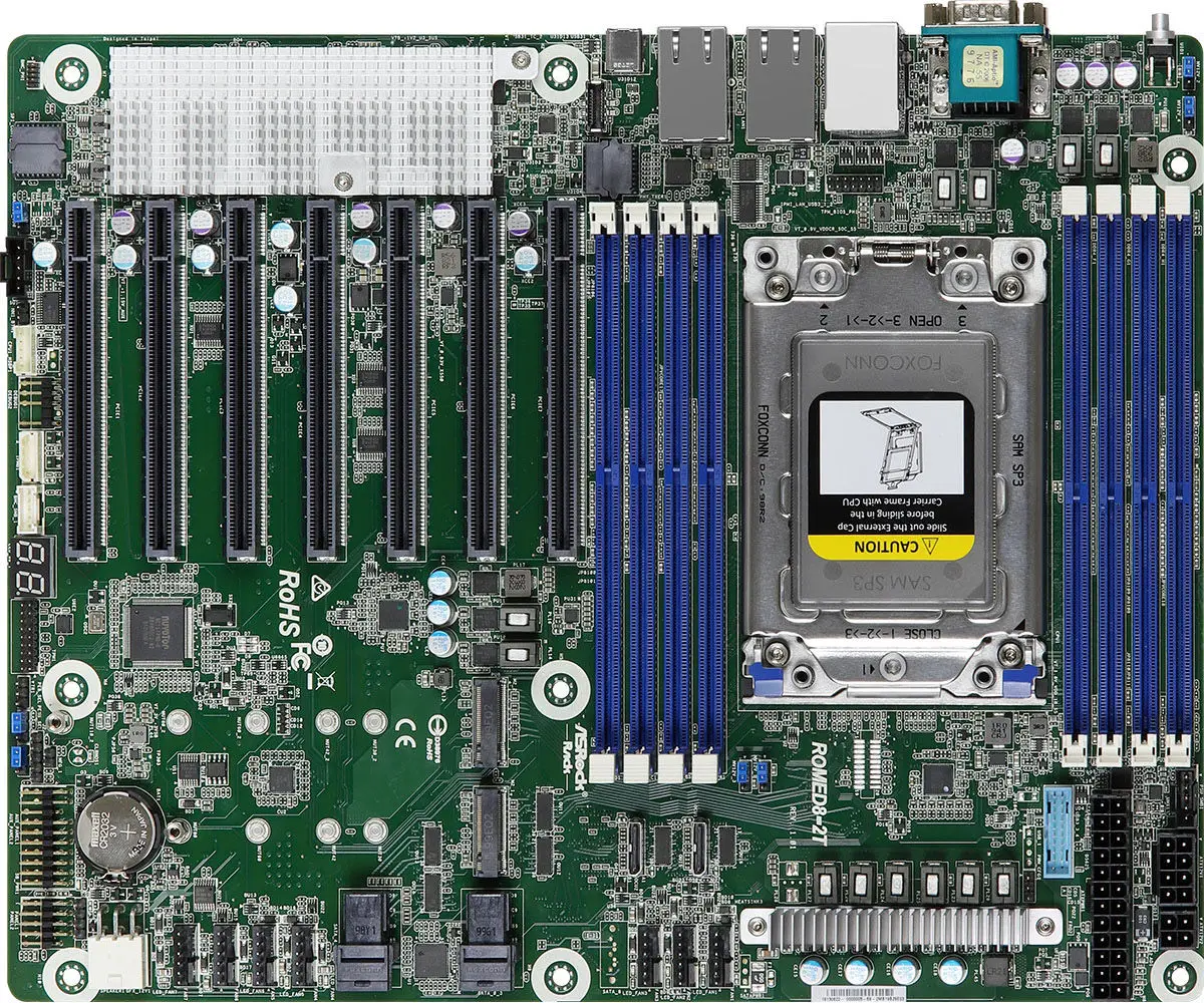 Suitable For Original ASRock R - Dual Socket Sp3 Epyc Motherboard recension och pris