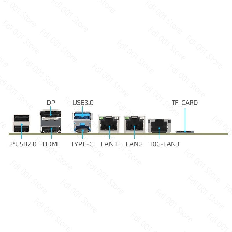 N100 Motherboard Dual 2.5G 10G - Mini Itx Dual 2.5G Nas Motherboard recension och pris