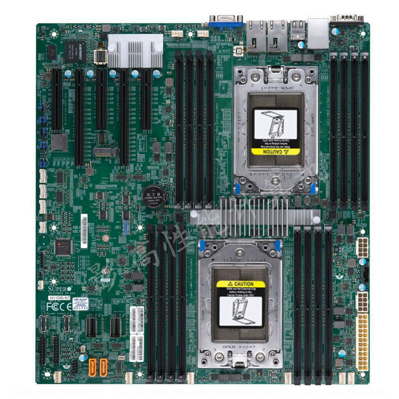 Supermic H11DSi-NT Motherboard - Dual Socket Sp3 Epyc Motherboard recension och pris
