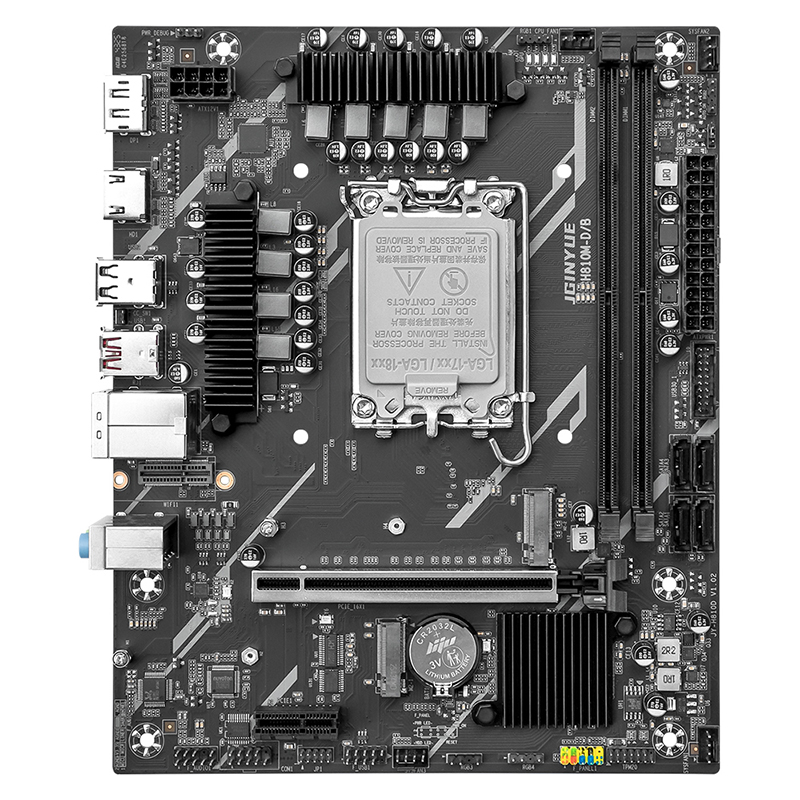JGINYUE H810M-D/B M-ATX Gaming - Lga1851 Gaming Motherboard recension och pris