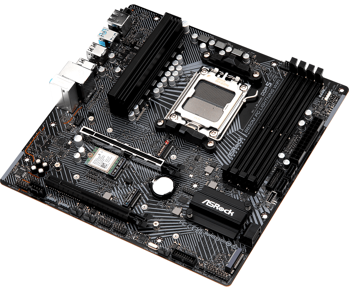 ASROCK B650M PG Lightning WiFi - X870E Atx Motherboard recension och pris