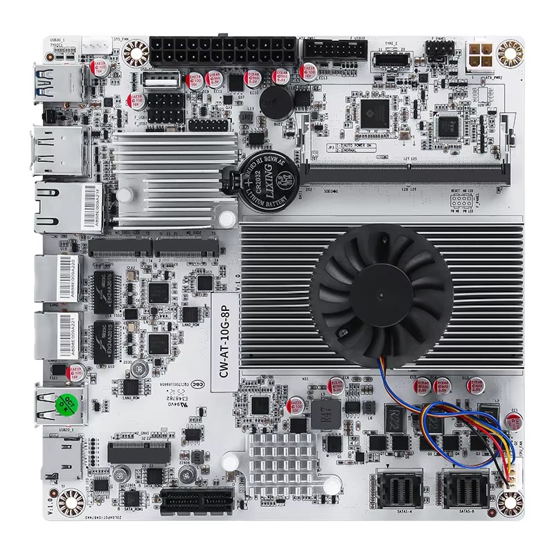 8-Bay NAS Mini ITX Motherboard - Mini Itx Dual 2.5G Nas Motherboard recension och pris
