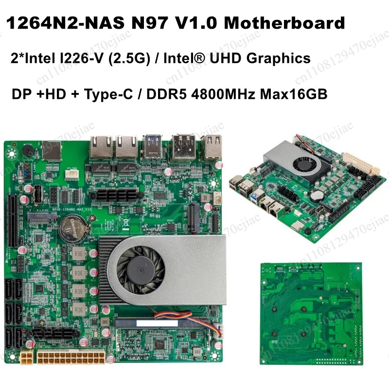 SZBOX N97 NAS Motherboard - In - Mini Itx Dual 2.5G Nas Motherboard recension och pris